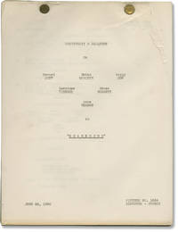 Shakedown (Original post-production script for the 1950 film noir)
