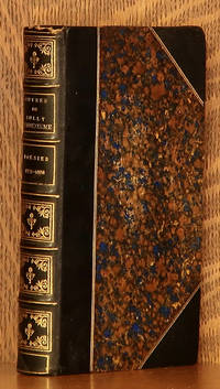image of OEUVRES DE SULLY PRUDHOMME POESIES 1879-1888