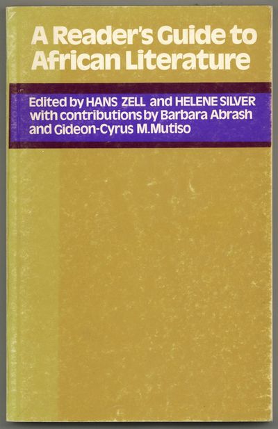 A Reader's Guide to African Literature