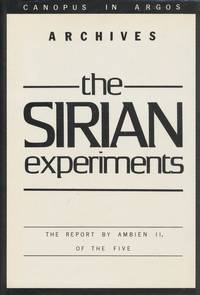 cover of The Sirian Experiments: The Report by Ambien II, of the Five