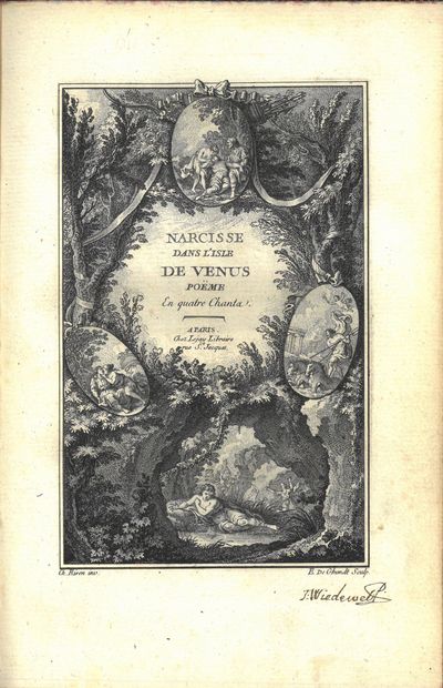 Narcisse dans l'isle de Venus. Poëme. En quatre…