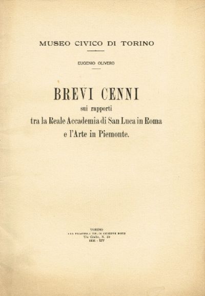 Brevi cenni sui rapporti tra la Reale Accademia…
