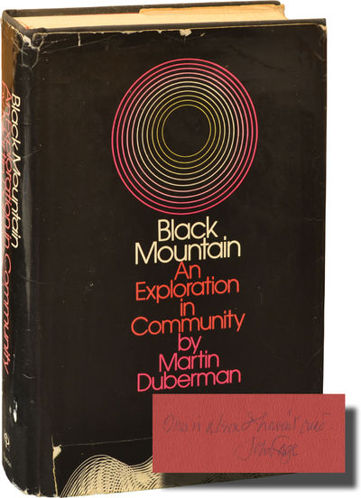 New York: E .P. Dutton, 1972. First Edition. First Edition. Humorously INSCRIBED by avant garde comp...