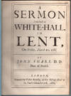 A sermon preached at White-Hall, in Lent, on Friday, March 20. 1684/5.