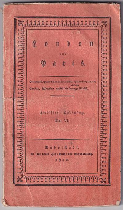 London und Paris. Zwölfter Jahrgang. No. VI.