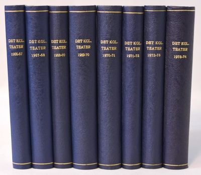 Det Kongelige Teater - programmer 1966-1974.