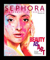 image of Sephora Catalog / Spring Beauty 2008 - Spring Skincare 2008. Two in One, Reversed Catalogs with Reversed Pages. Beauty and Fashion ephemera