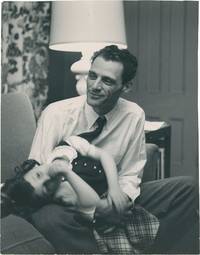 Two original photographs of Arthur Miller, circa late 1940s