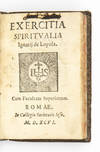 Exercitia spiritvalia Ignatij de Loyola