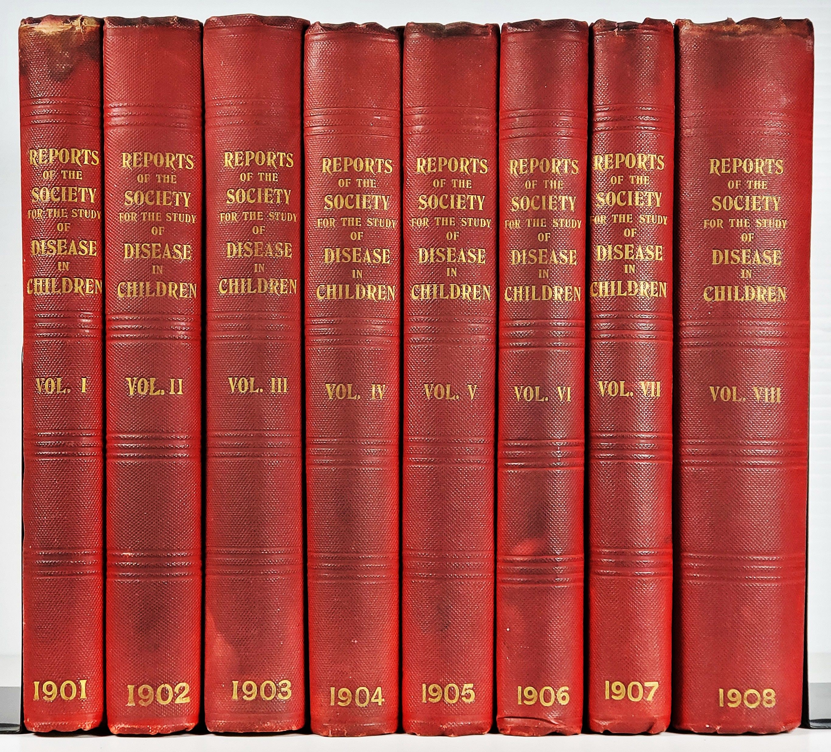 Reports of the Society for the Study of Disease in