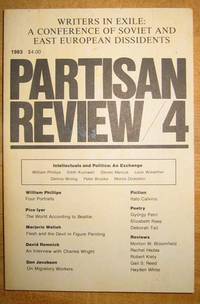 image of Partisan Review 4; 1983 Volume L, Number 4