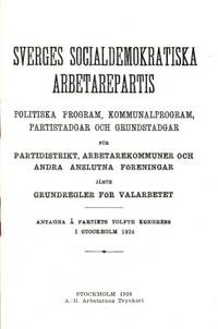Sverges socialdemokratiska arbetarepartis…