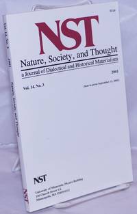 image of Nature, Society and Thought NST A Journal Of Dialectical And Historical Materialism 2001, Volume 14, Number 3