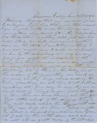 1860 Letter Likely from Plumas County Describing “sorry Chinese” and Indigenous Populations