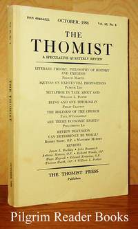 The Thomist: A Speculative Quarterly Review. Volume 52, Number 4,  October 1988 de DiNola OP., J. A. (editor) - 1988