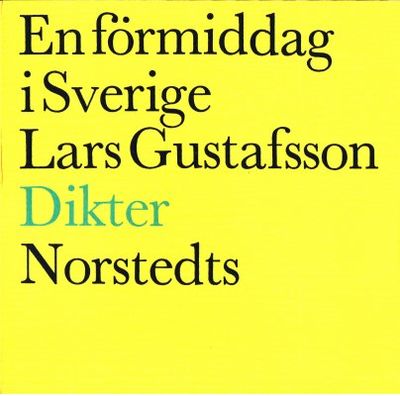 En förmiddag i Sverige. Dikter.