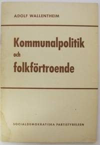 Kommunalpolitik och folkförtroende.