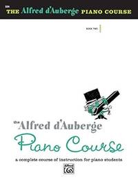 Alfred d'Auberge Piano Course Lesson Book, Bk 2: A Complete Course of Instruction for Piano Students
