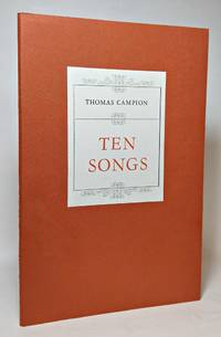 TEN SONGS by Aliquando Press] - Campion, Thomas - 1987