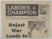cover of Labor's Champion: Vol. 8 No. 3 (Mar 13-31, 1991)