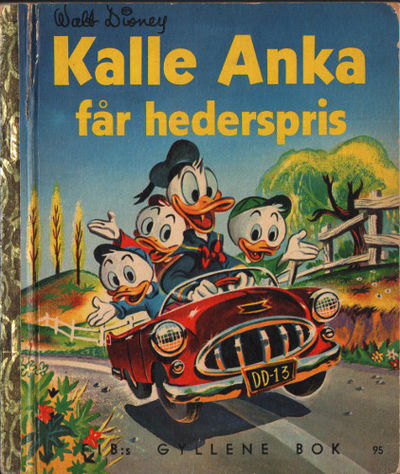 KALLE ANKA FÅR HEDERSPRIS.