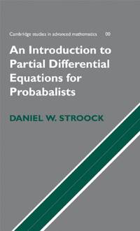 Partial Differential Equations for Probabilists