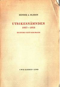 Utrikesnämnden 1937-1953 En studie i rätt och…