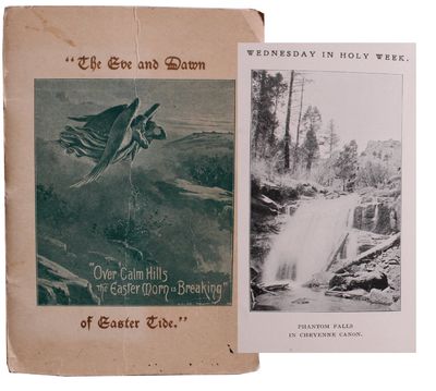 The Eve and Dawn of Easter Tide" with Scenes in the Rocky Mountains