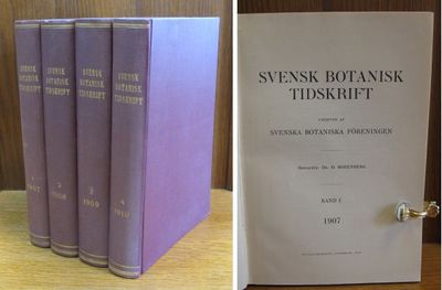 Svensk botanisk tidskrift. 1907-1966.