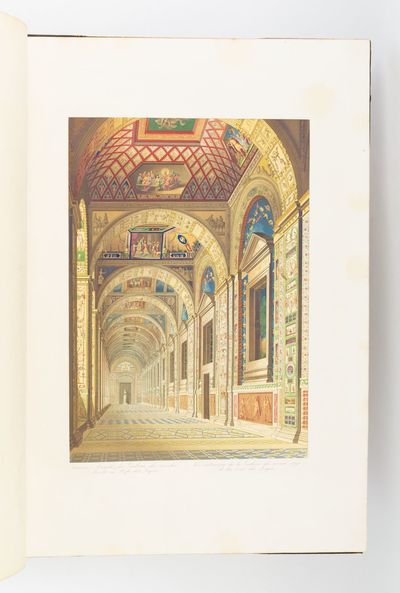 FRESCO DECORATIONS AND STUCCOES OF CHURCHES & PALACES IN ITALY, DURING THE FIFTEENTH AND SIXTEENTH CENTURIES. [bound with] DESCRIPTIONS OF THE PLATES . . . WITH AN ESSAY BY J. J. HITTORFF ON THE ARABESQUES OF THE ANCIENTS AS COMPARED WITH THOSE OF RAPHAEL AND HIS SCHOOL