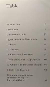 Les tapis d'Orient
