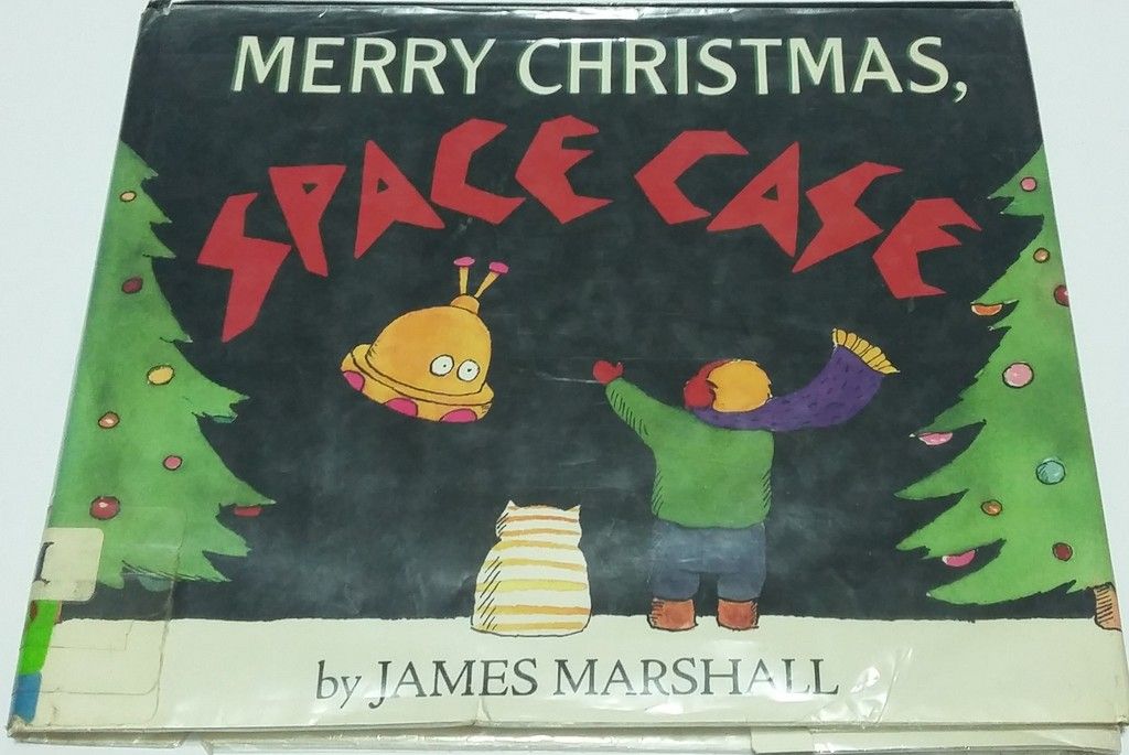 Merry Christmas, Space Case by James Marshall (1986, Hardcover) by