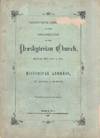 Twenty Fifth Anniversary of the Organization of the Presbyterian Church Madison, Wis., Oct. 4, 1876. Historical Address