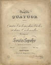[Op. 65]. Double Quatuor pour Quatre Violons, deux Violes et deux Violoncelles... Oeuv. 65. Rth. 2 12 gr. [Parts]