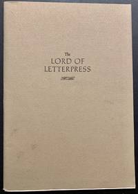 The Lord Of Letterpress Harold Patrick McGrath 1921-2000