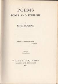 cover of Poems Scots and English