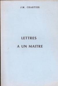 Lettres à un Maître