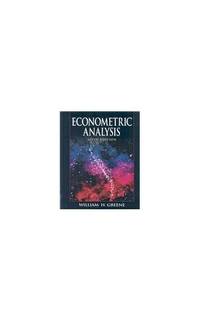 Econometric Analysis