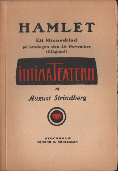 HAMLET. Ett minnesblad på årsdagen den 26…