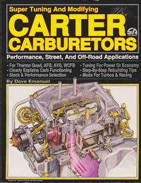 cover of SUPER TUNING AND MODIFYING CARTER CARBURETORS