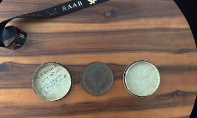 The Medal Presented by Tsar Alexander II to the American People in 1866, Commemorating the Freeing of the Slaves by Both People: “There by a sanguinary struggle, here by the path of peace""