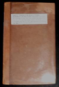 cover of Testimony of the Society of Friends / MEMORIALS OF DECEASED
