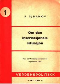 Om den internasjonale situasjon. Tale på…