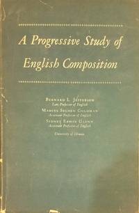 image of A progressive study of English composition