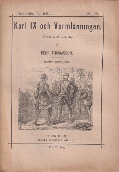Karl IX och vermlänningen. Pennteckning af Pehr…