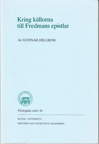 Kring källorna till Fredmans epistlar.
