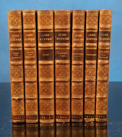 London: Martin Secker, 1923. The Adelphi Edition of Jane Austen Bound by Sangorski & Sutcliffe AUSTE...