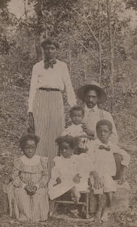 Outdoor Photograph of an African-American Family, c. 1890s