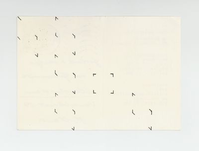 Exhibition postcard: Bodo Baumgarten (5 June-25 July 1971)