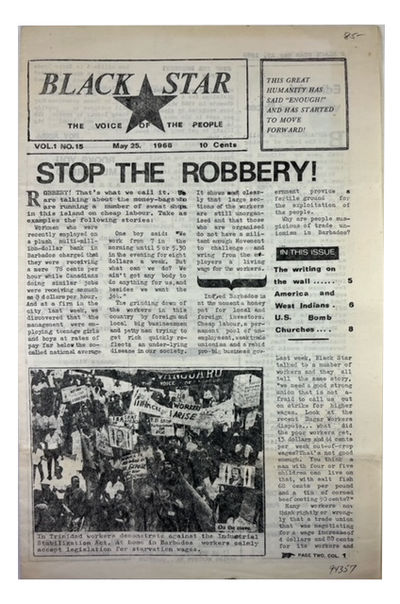 Black Star: The Voice of the People, Vol. No. 15 (May 25, 1968)